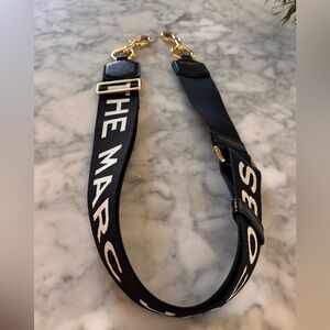 Marc Jacobs Black Strap with Gold Accents